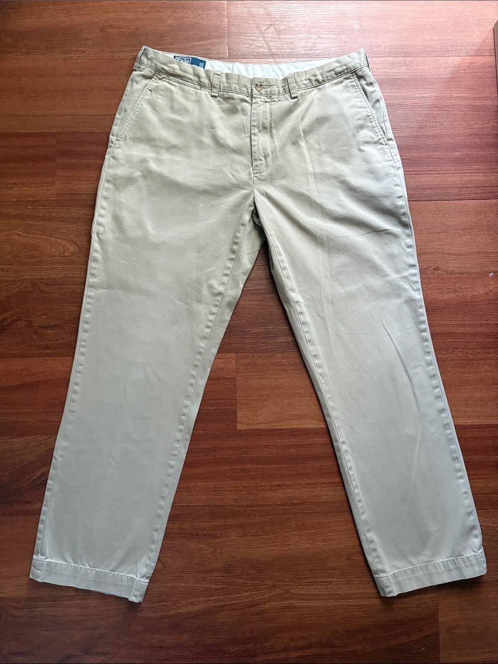 Ralph Lauren Light Beige Chino Pants - Classic Straight Fit